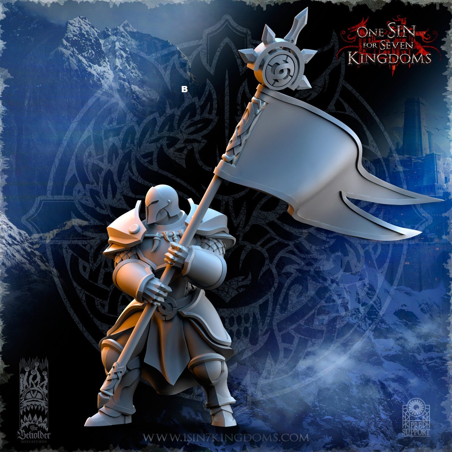 StormWolves Sunderers Command | The Beholder Miniatures | Compatible with D&D/AoS | Fantasy | Tabletop RPG