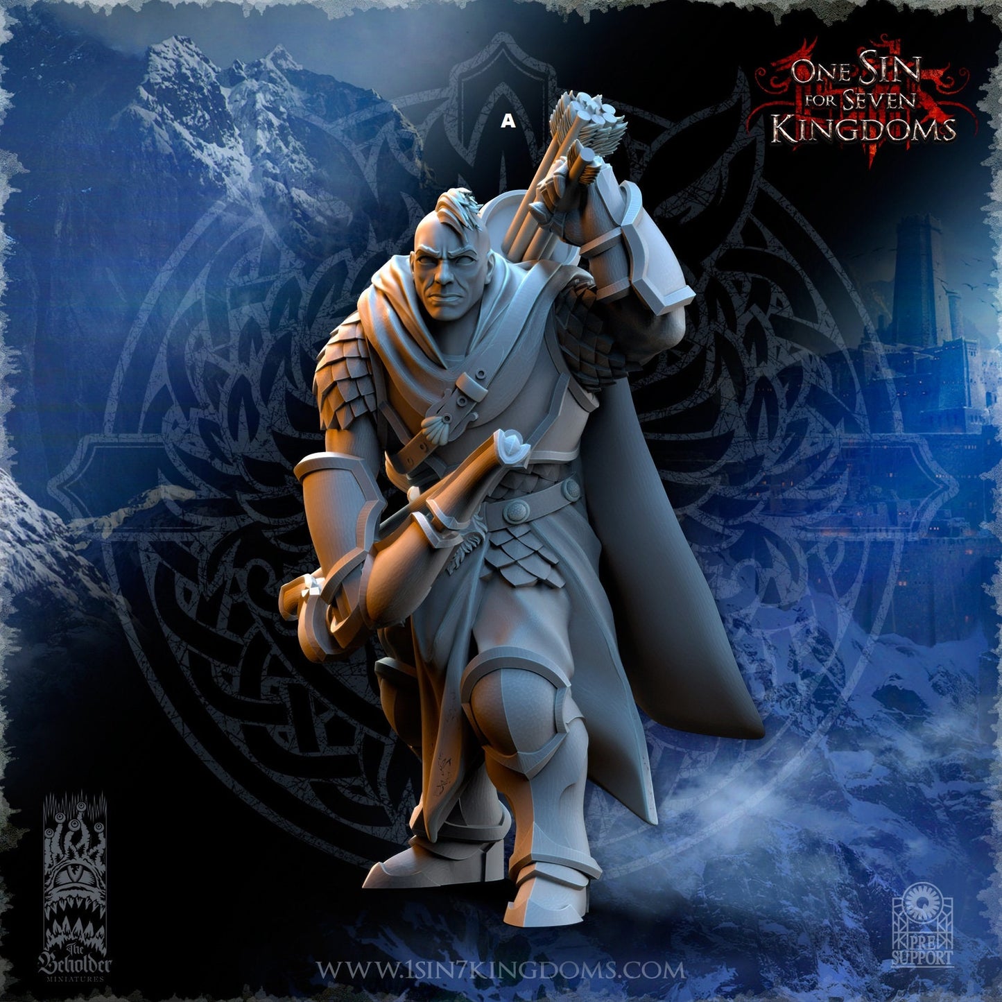 StormWolves Hunters | The Beholder Miniatures | Compatible with D&D/AoS | Fantasy | Tabletop RPG