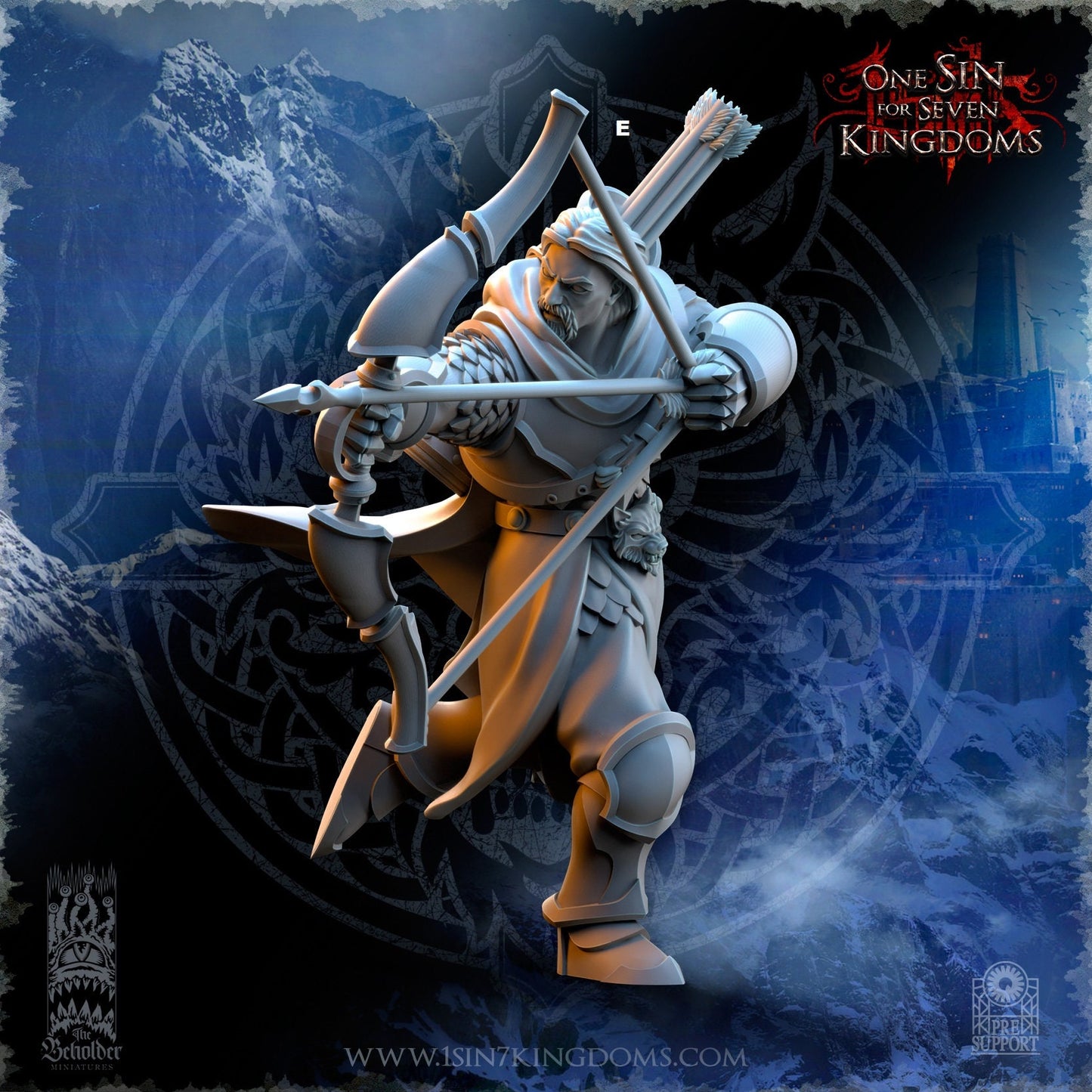 StormWolves Hunters | The Beholder Miniatures | Compatible with D&D/AoS | Fantasy | Tabletop RPG