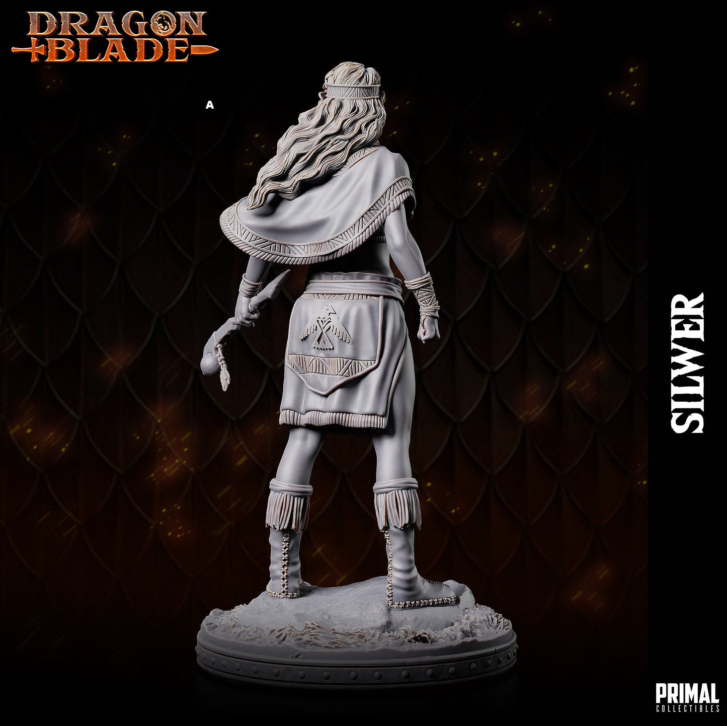 Female Elf Silwer | Primal Collectibles | Compatible with D&D/AoS | Fantasy