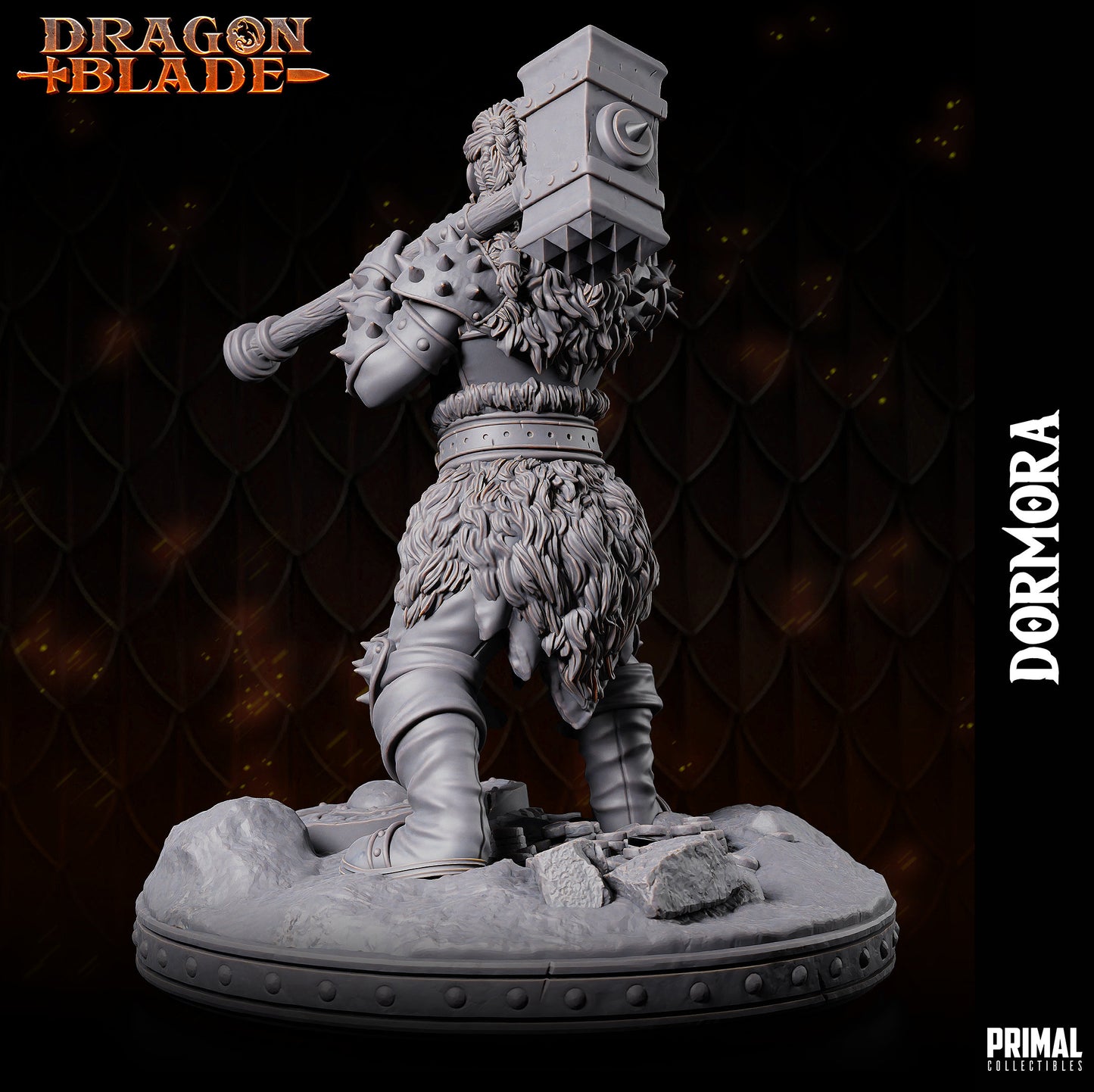 Female Chaos Dwarf Dormora | Primal Collectibles | Compatible with D&D/AoS | Fantasy