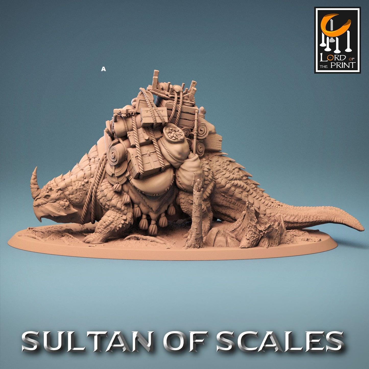 Galdara Dragon | Rescale Miniatures | Compatible with D&D/AoS | Fantasy | Tabletop RPG