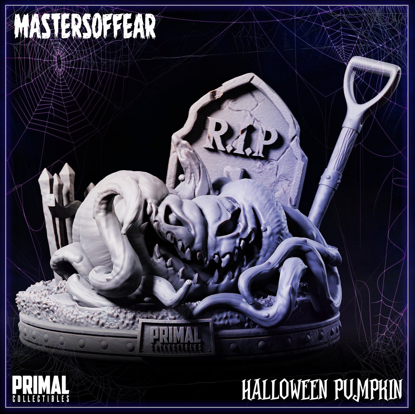 Corrupted Giant Pumpkin | Primal Collectibles | Compatible with D&D/AoS | Fantasy