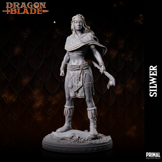 Female Elf Silwer | Primal Collectibles | Compatible with D&D/AoS | Fantasy
