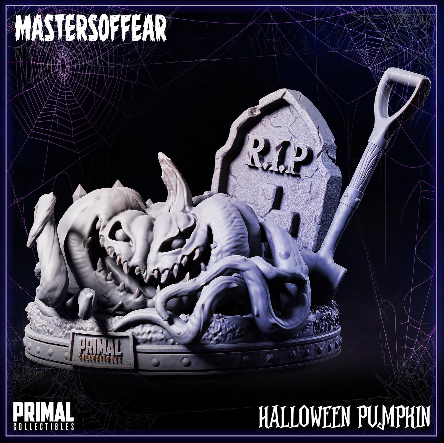 Corrupted Giant Pumpkin | Primal Collectibles | Compatible with D&D/AoS | Fantasy