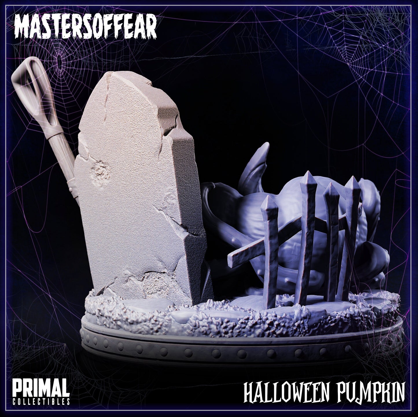 Corrupted Giant Pumpkin | Primal Collectibles | Compatible with D&D/AoS | Fantasy