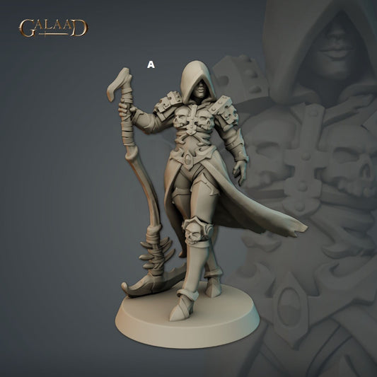 Female Headless Reaper | Galaad Miniatures | Compatible with D&D/AoS | Fantasy | Tabletop RPG