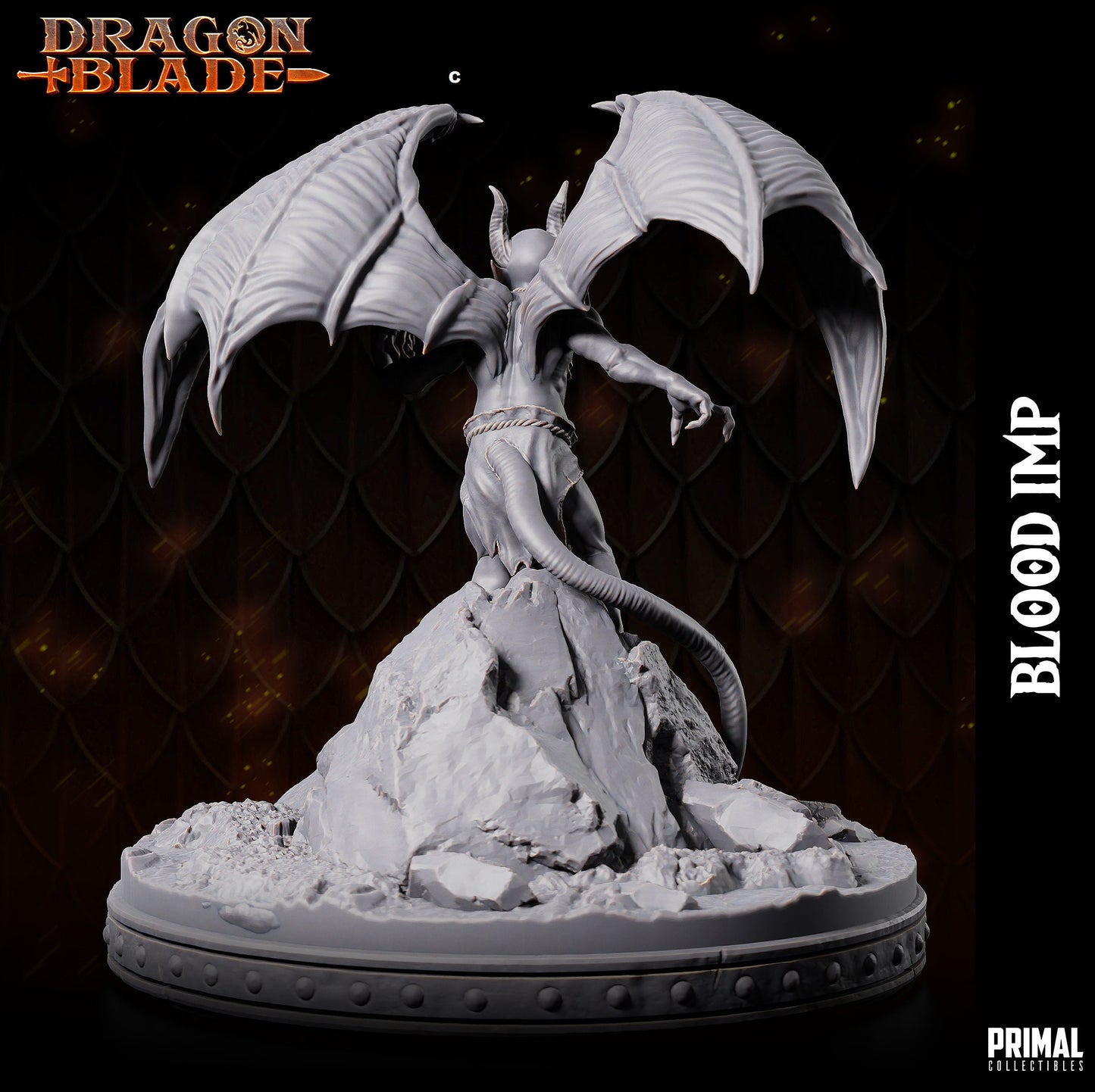 Winged Imp | Primal Collectibles | Compatible with D&D/AoS | Fantasy