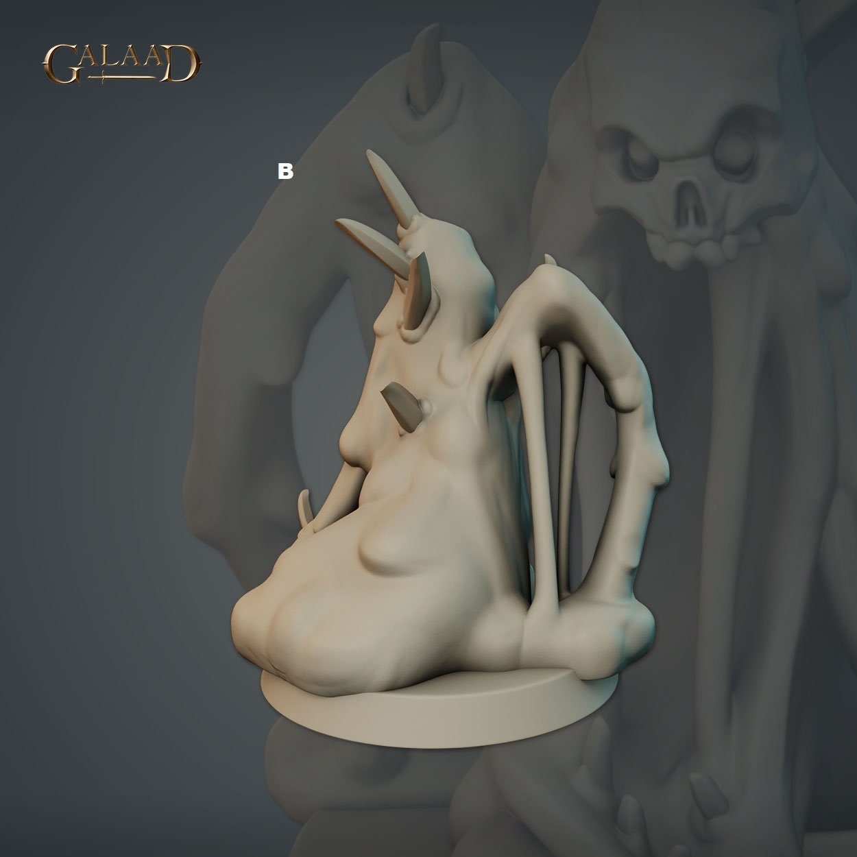 Slime Demon | Galaad Miniatures | Compatible with D&D/AoS | Fantasy | Tabletop RPG