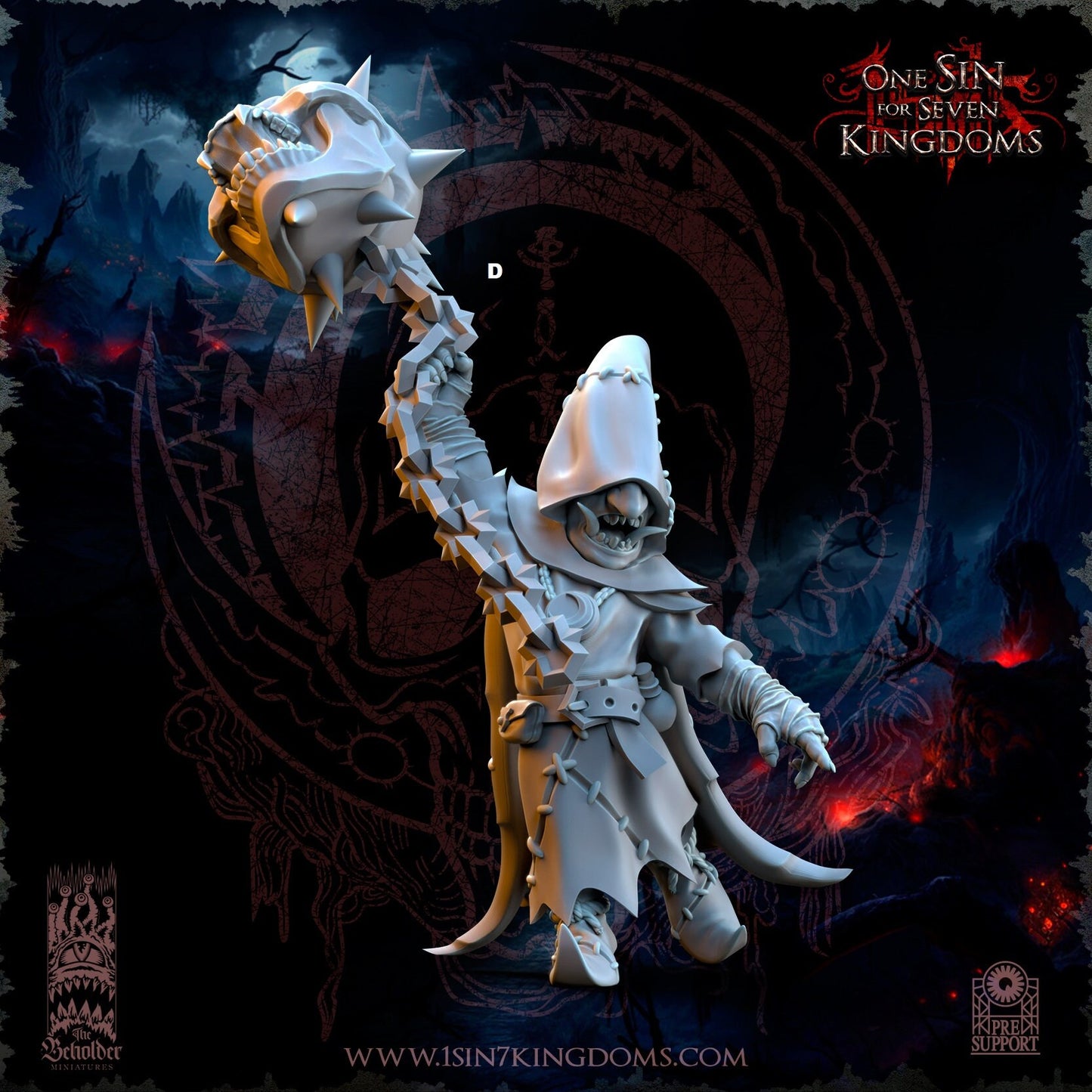 Black Horde Goblin Frentics | The Beholder Miniatures | Compatible with D&D/AoS | Fantasy | Tabletop RPG
