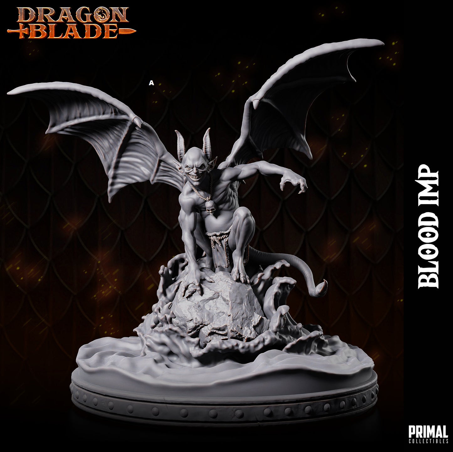 Winged Imp | Primal Collectibles | Compatible with D&D/AoS | Fantasy