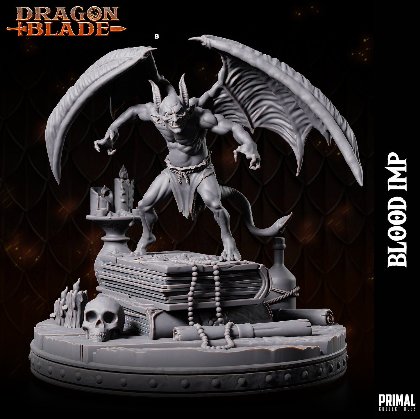 Winged Imp | Primal Collectibles | Compatible with D&D/AoS | Fantasy