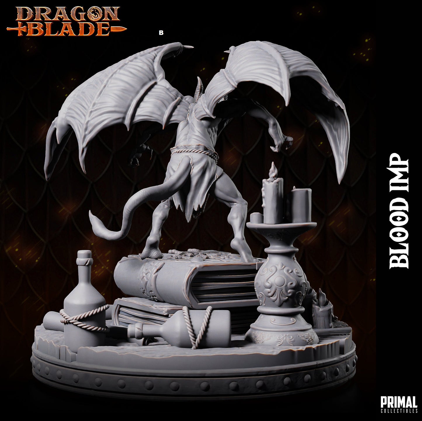 Winged Imp | Primal Collectibles | Compatible with D&D/AoS | Fantasy