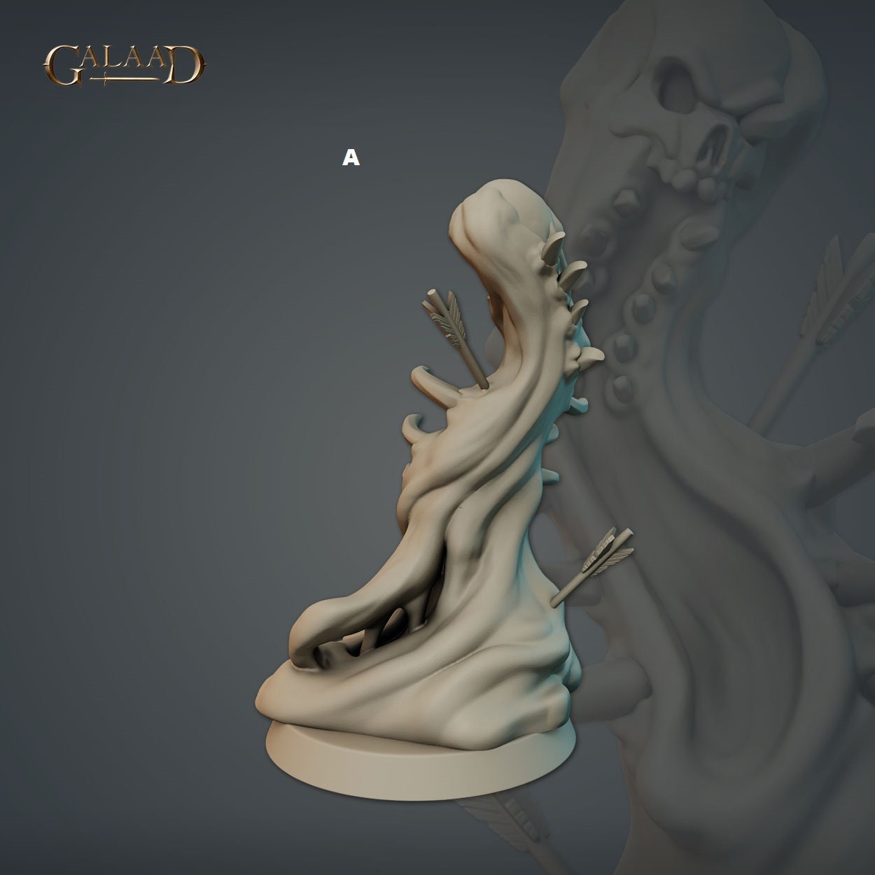 Slime Demon | Galaad Miniatures | Compatible with D&D/AoS | Fantasy | Tabletop RPG