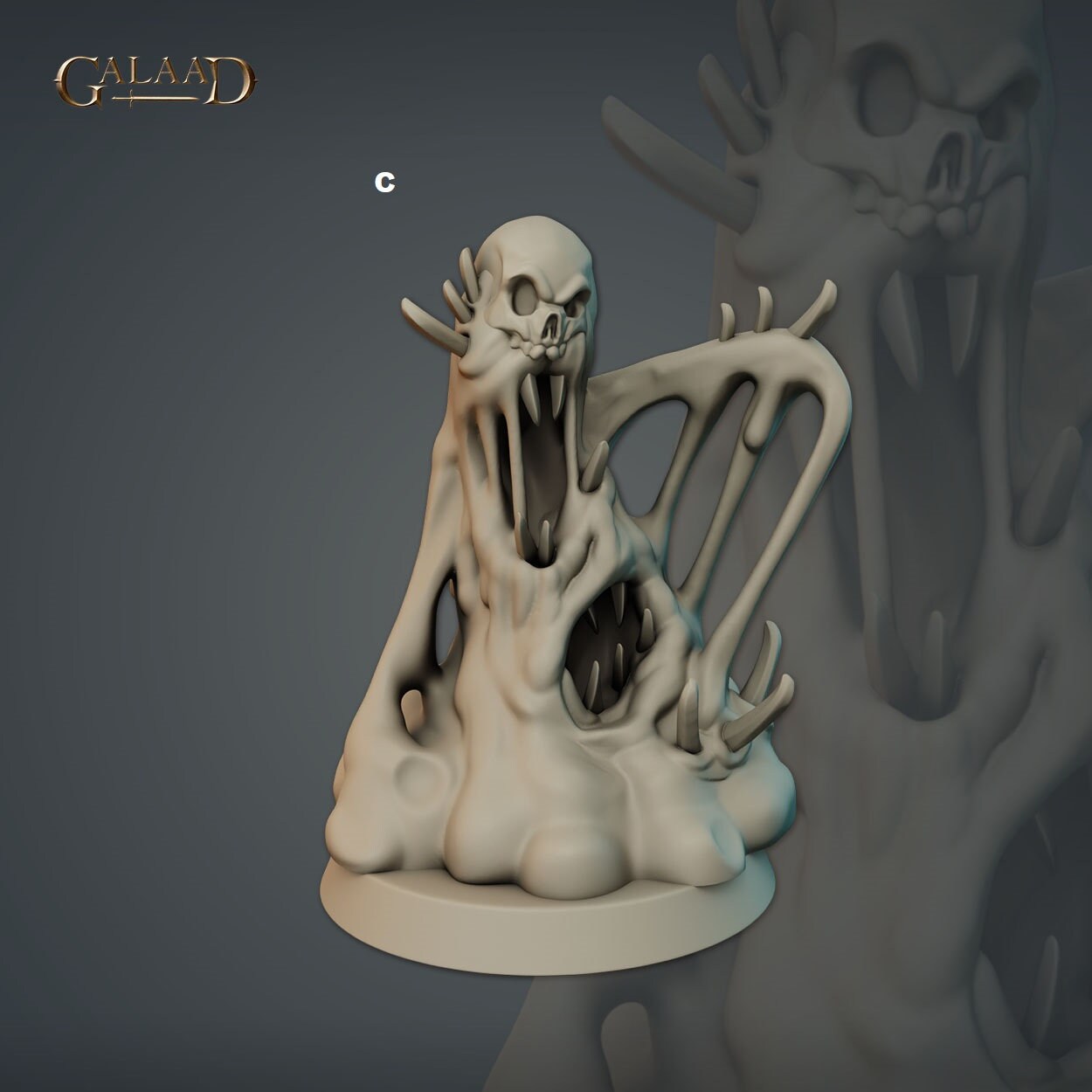 Slime Demon | Galaad Miniatures | Compatible with D&D/AoS | Fantasy | Tabletop RPG