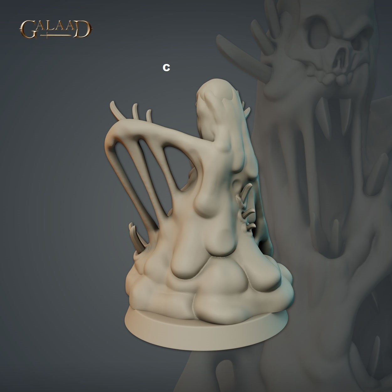 Slime Demon | Galaad Miniatures | Compatible with D&D/AoS | Fantasy | Tabletop RPG