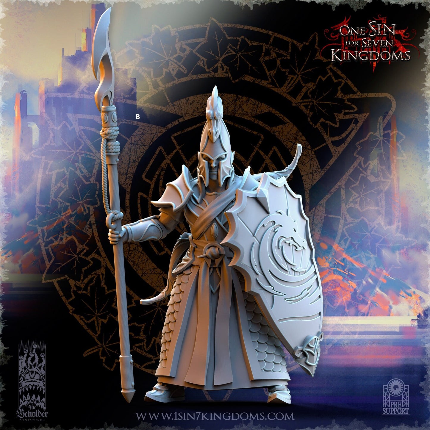 SilverMoor Elf Ilithien Coastland Militia | The Beholder Miniatures | Compatible with D&D/AoS | Fantasy | Tabletop RPG
