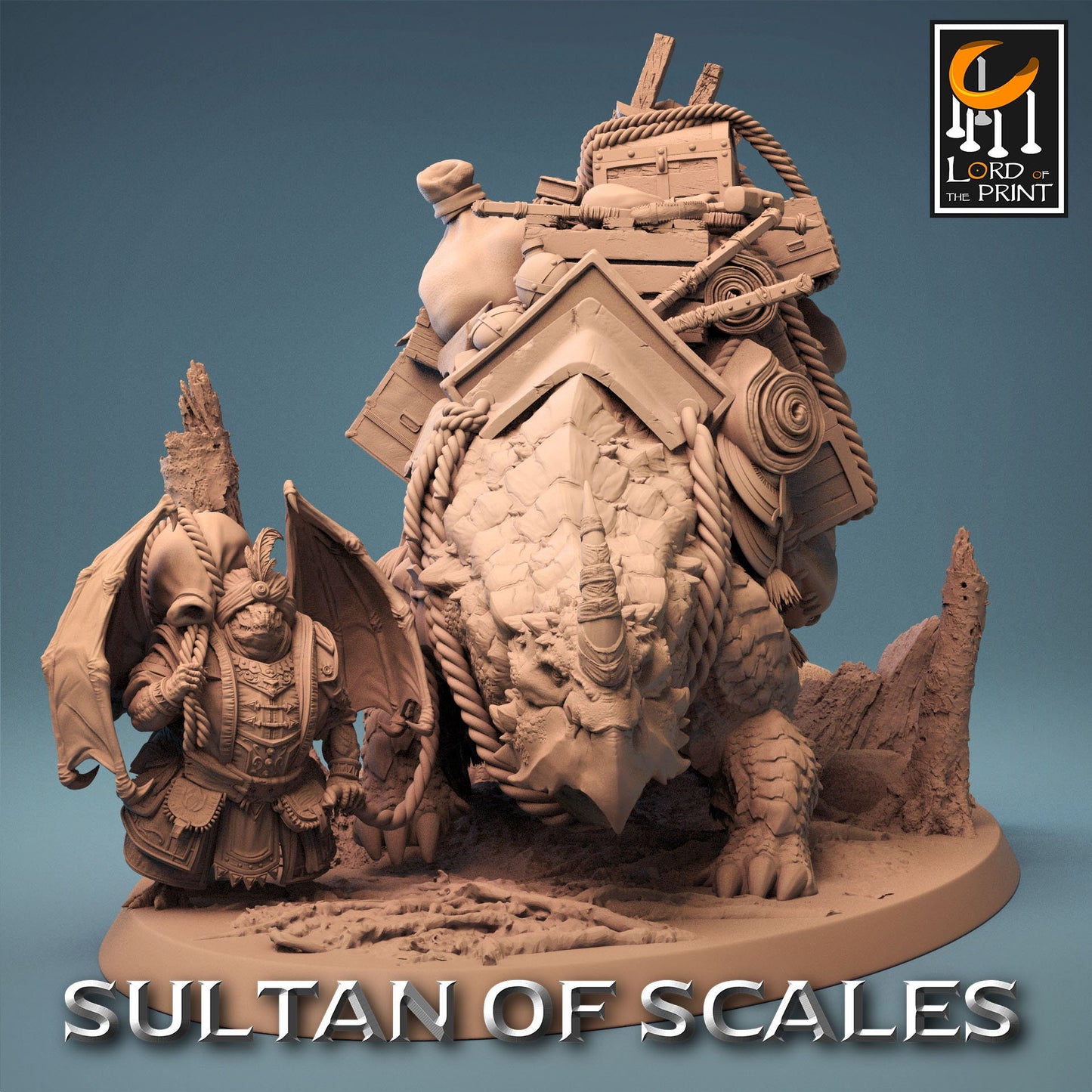 Galdara Dragon | Rescale Miniatures | Compatible with D&D/AoS | Fantasy | Tabletop RPG