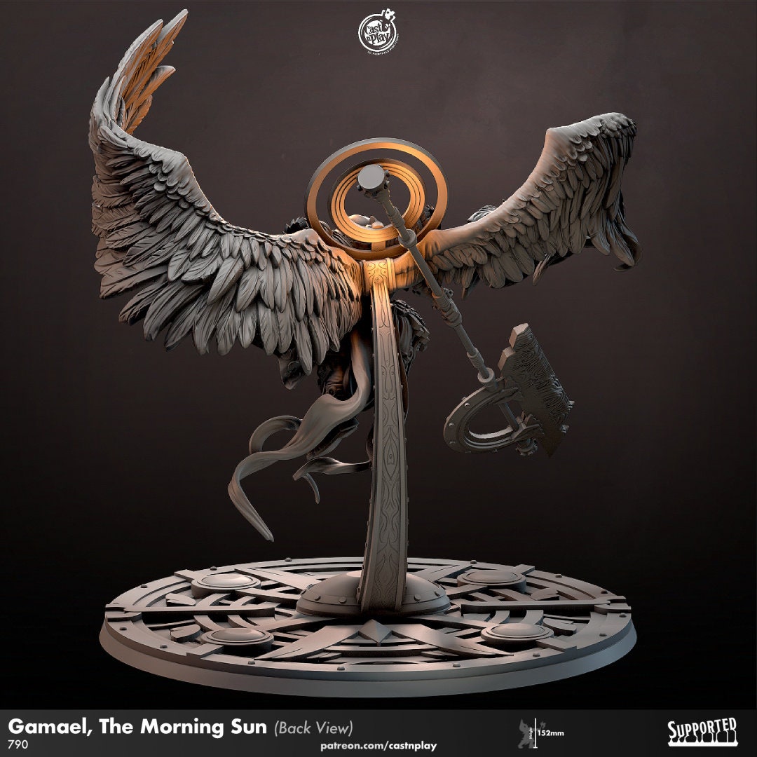 Gamael The Morning Sun | CastnPlay | Compatible with D&D/AoS | Fantasy
