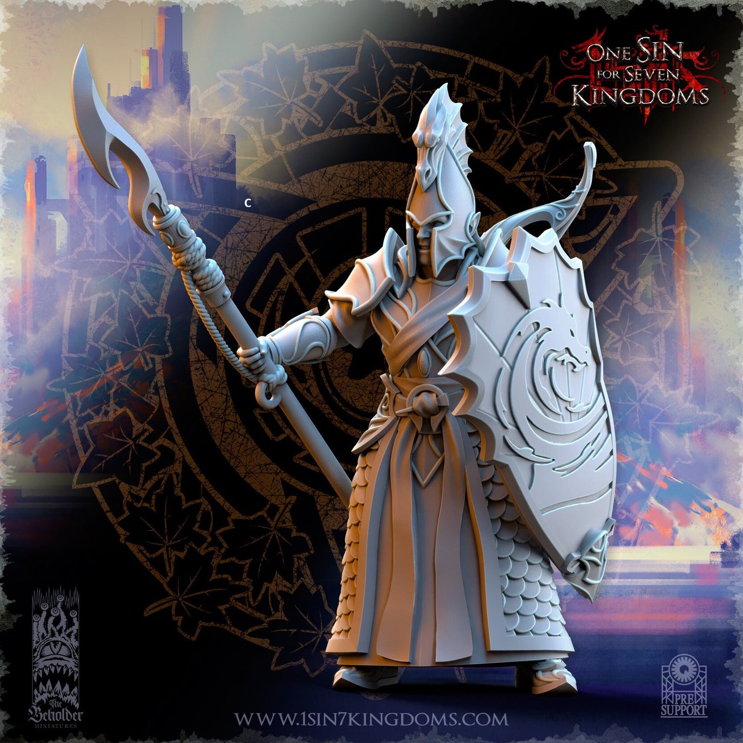 SilverMoor Elf Ilithien Coastland Militia | The Beholder Miniatures | Compatible with D&D/AoS | Fantasy | Tabletop RPG