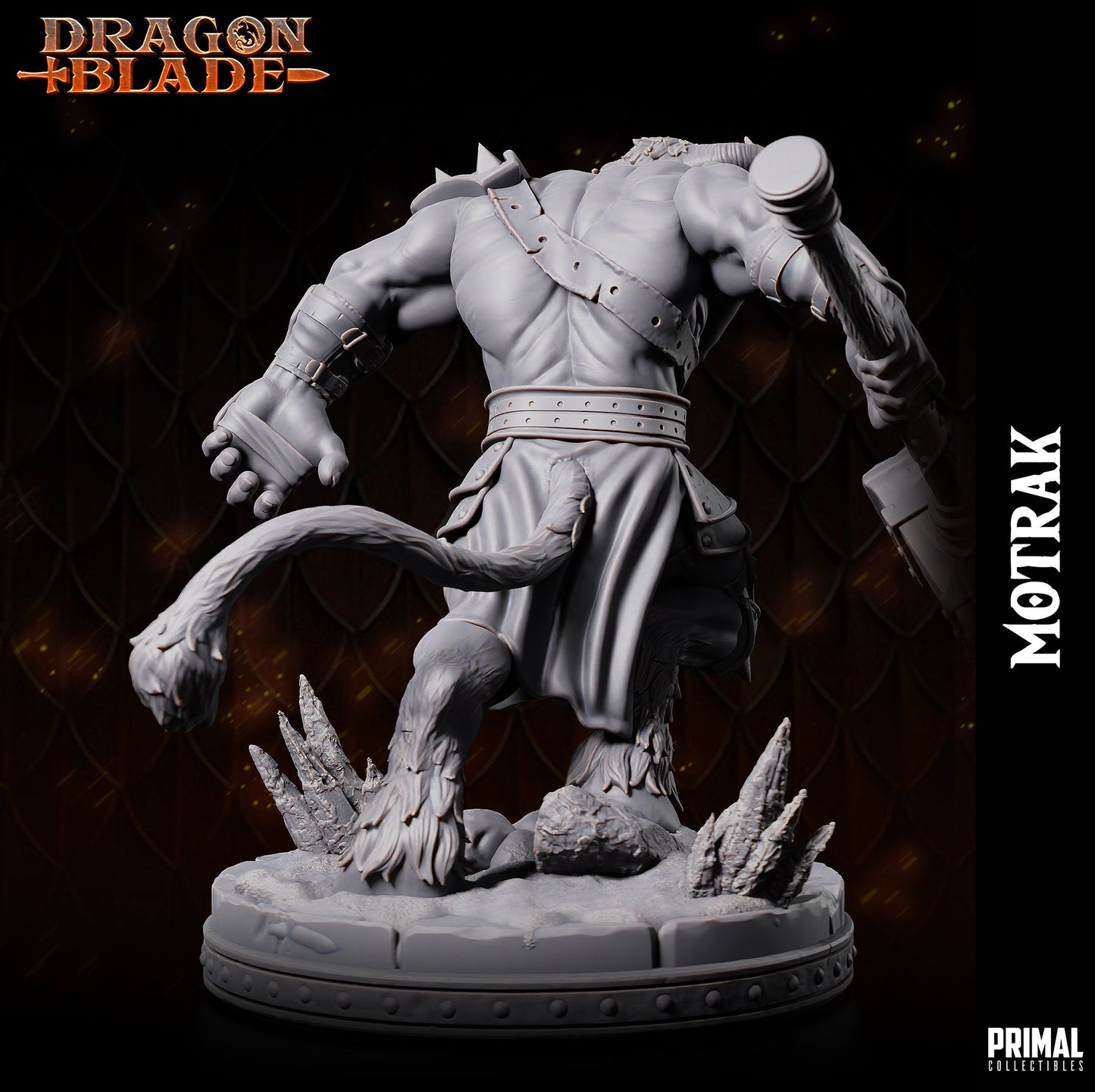 Minotaur Warriors | Primal Collectibles | Compatible with D&D/AoS | Fantasy