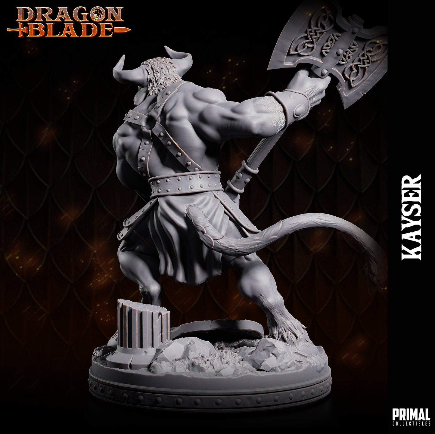 Minotaur Warriors | Primal Collectibles | Compatible with D&D/AoS | Fantasy