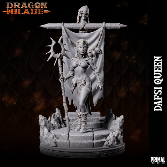 Goblin Queen Dafsi | Primal Collectibles | Compatible with D&D/AoS | Fantasy