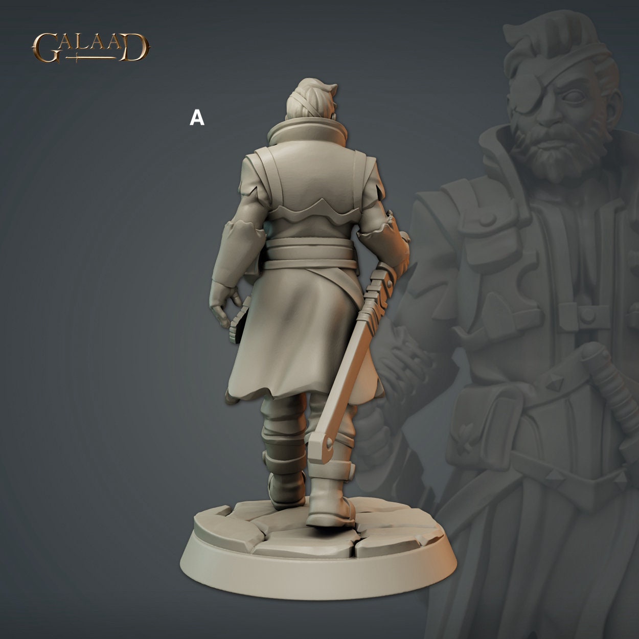 Thieves Guild Member | Galaad Miniatures | Compatible with D&D/AoS | Fantasy | Tabletop RPG