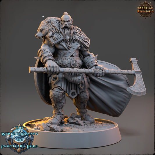 Frostfang Warriors | DayBreak Miniatures | Compatible with D&D/AOS | Fantasy | Tabletop RPG