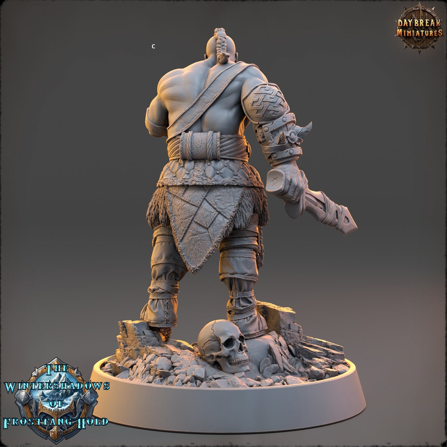 Frostfang Warriors | DayBreak Miniatures | Compatible with D&D/AOS | Fantasy | Tabletop RPG