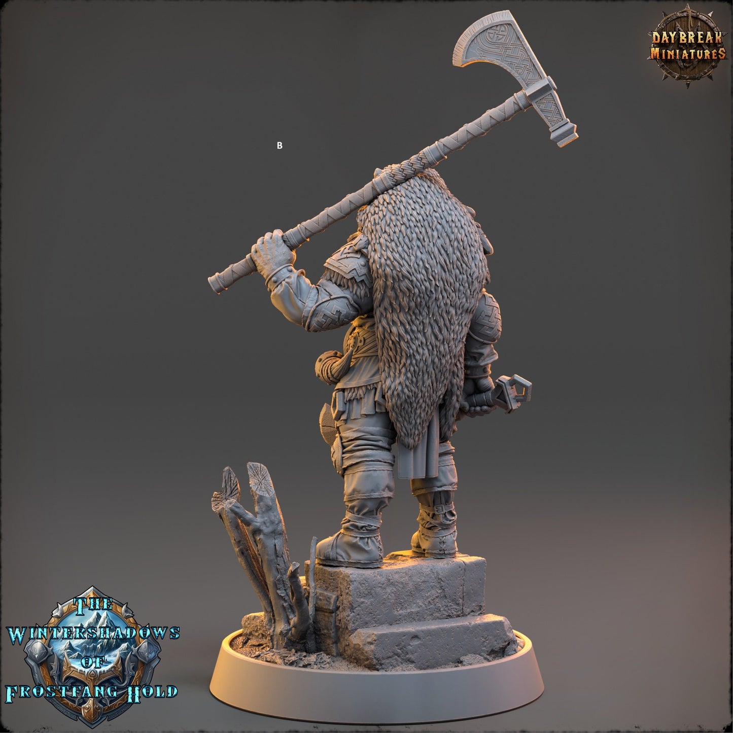 Frostfang Defenders | DayBreak Miniatures | Compatible with D&D/AOS | Fantasy | Tabletop RPG
