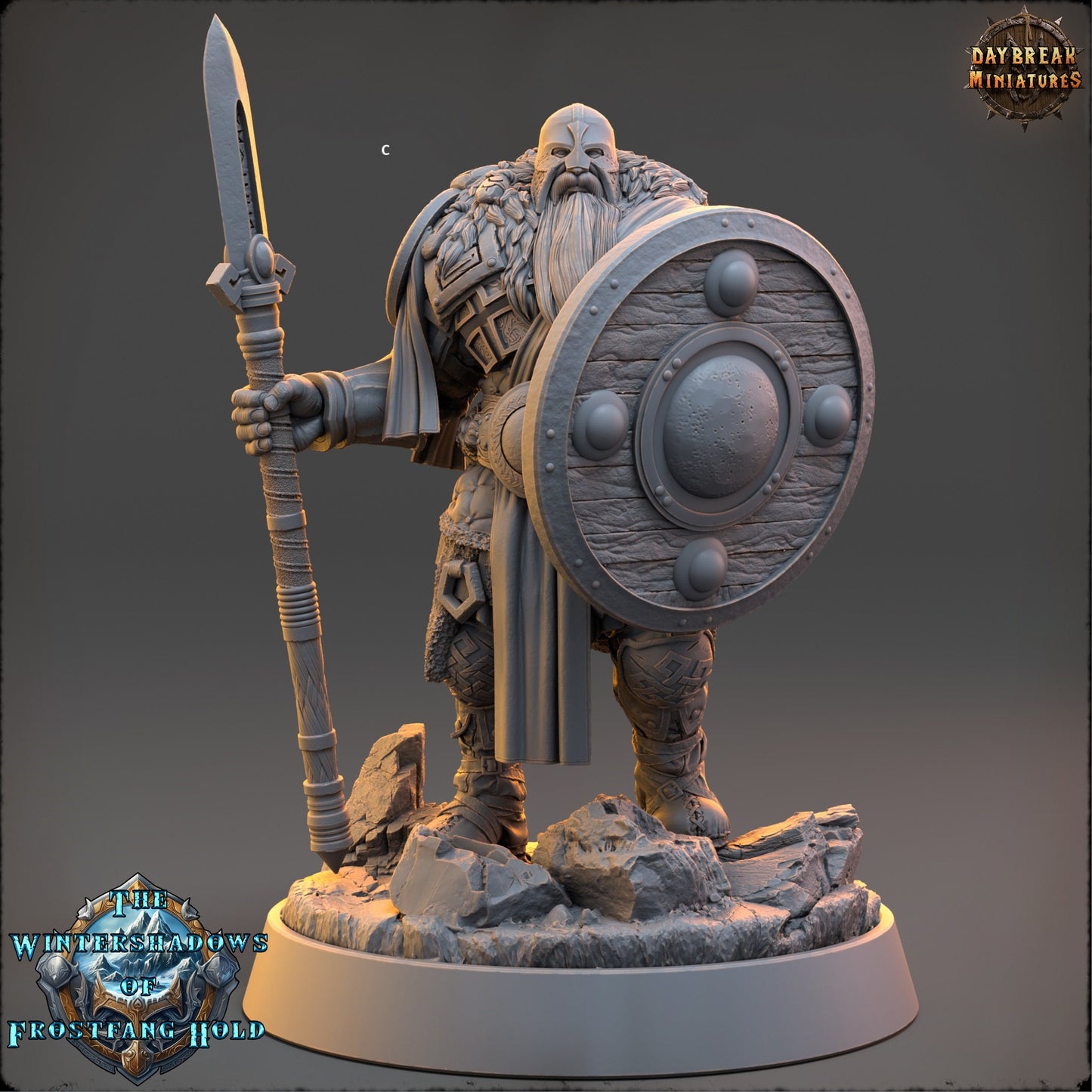 Frostfang Defenders | DayBreak Miniatures | Compatible with D&D/AOS | Fantasy | Tabletop RPG