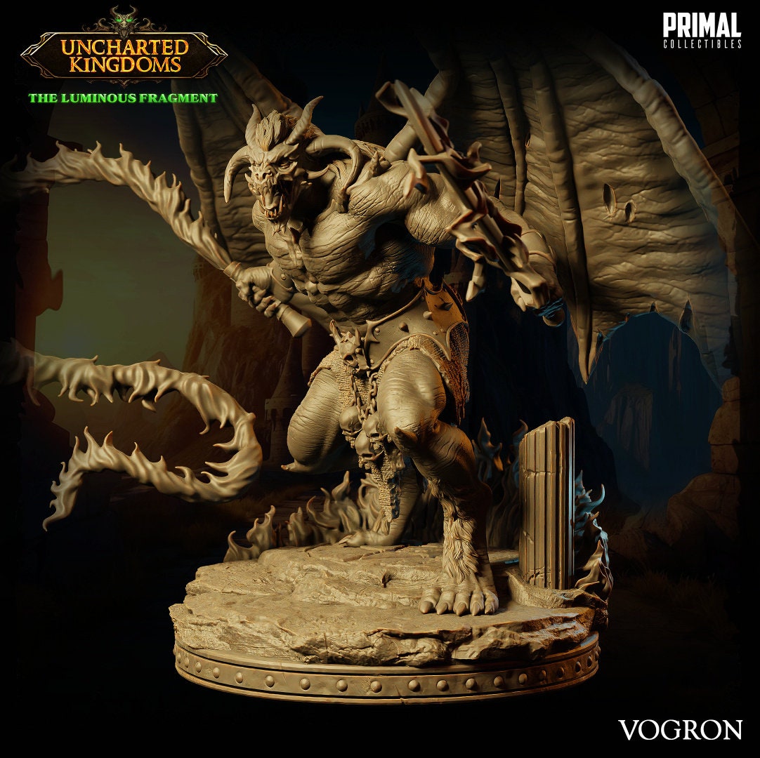 Great Demon Vogron | Primal Collectibles | Compatible with D&D/AoS | Fantasy
