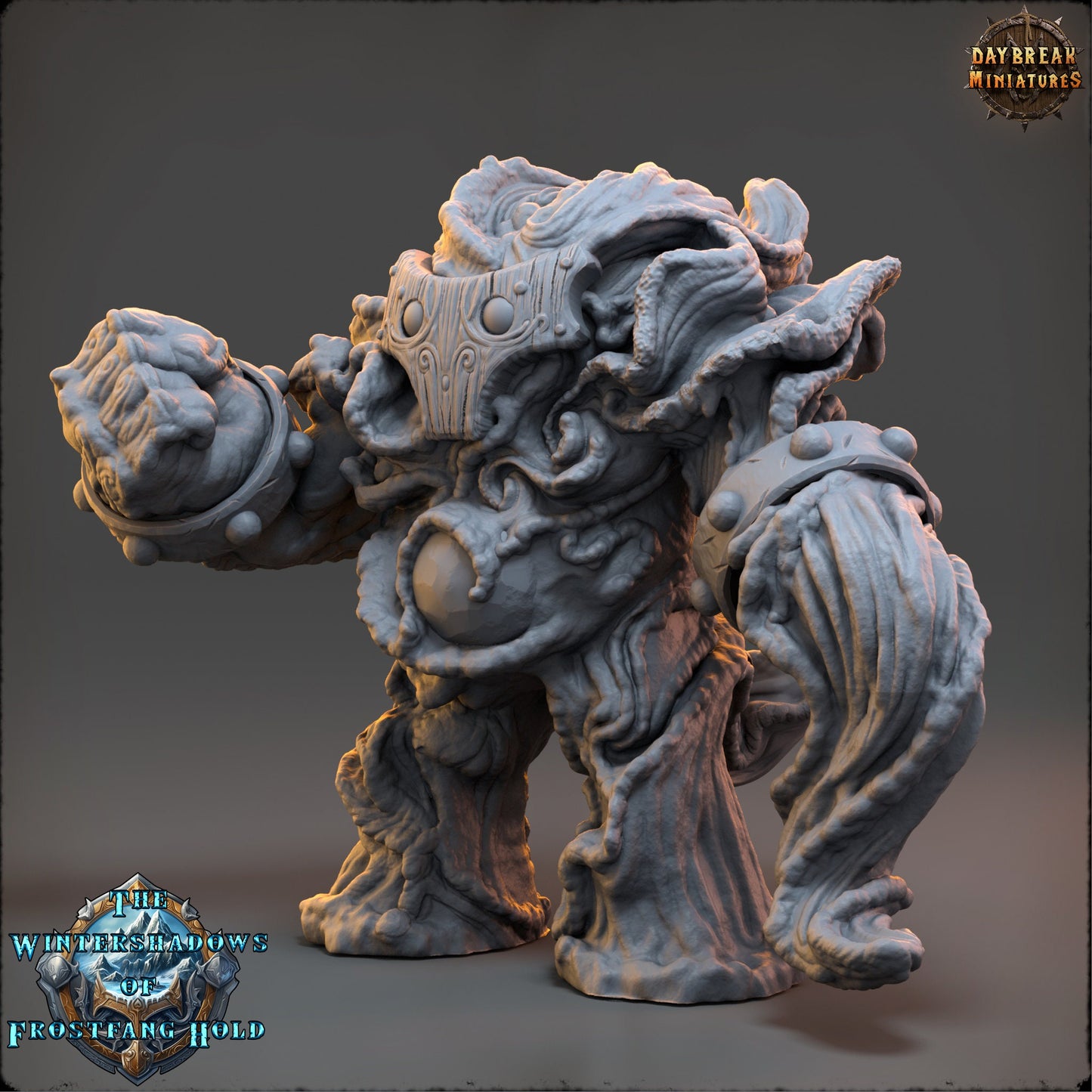 GlacierFlame Guardian | DayBreak Miniatures | Compatible with D&D/AOS | Fantasy | Tabletop RPG