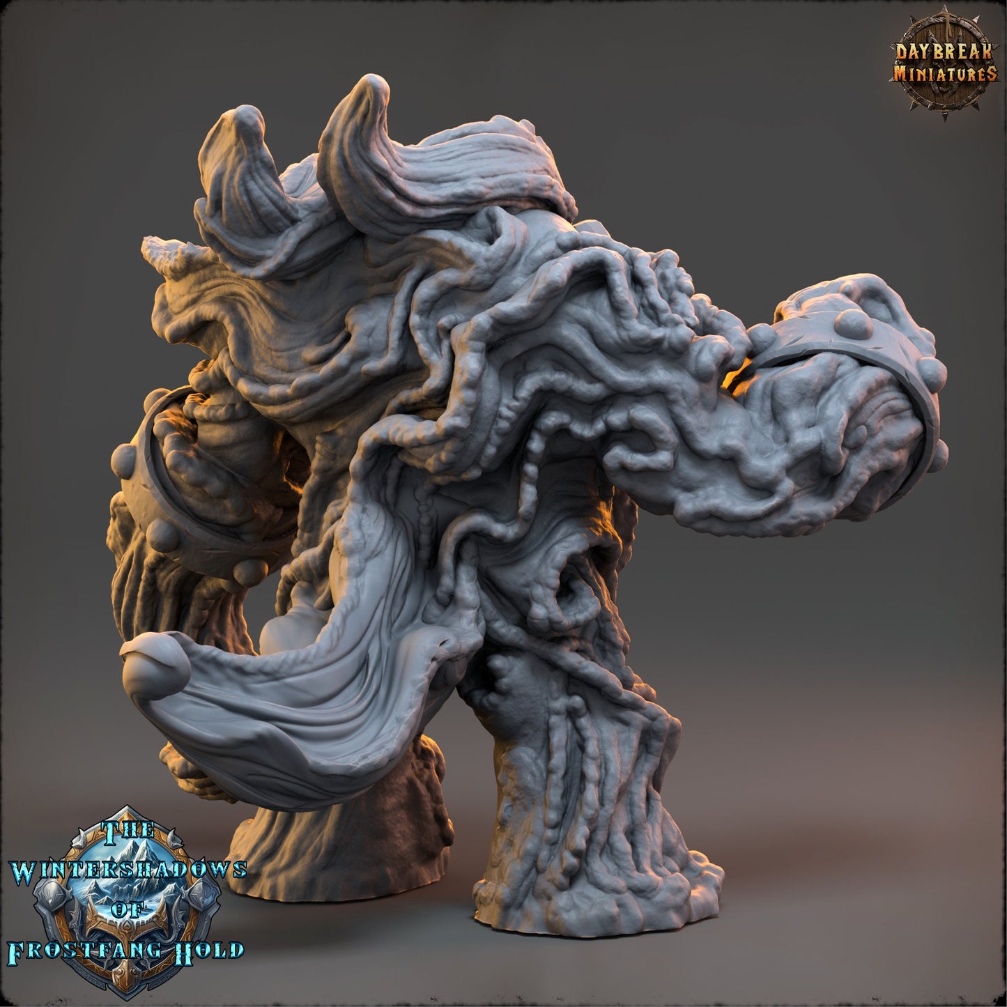 GlacierFlame Guardian | DayBreak Miniatures | Compatible with D&D/AOS | Fantasy | Tabletop RPG
