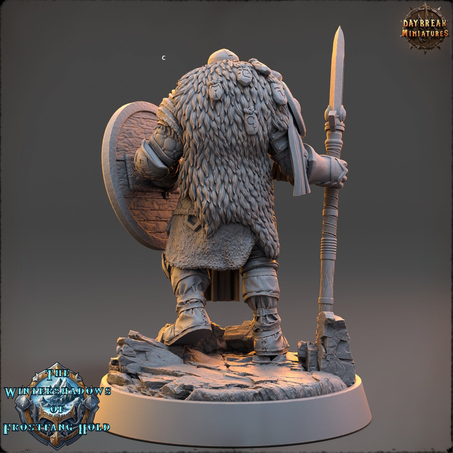 Frostfang Defenders | DayBreak Miniatures | Compatible with D&D/AOS | Fantasy | Tabletop RPG