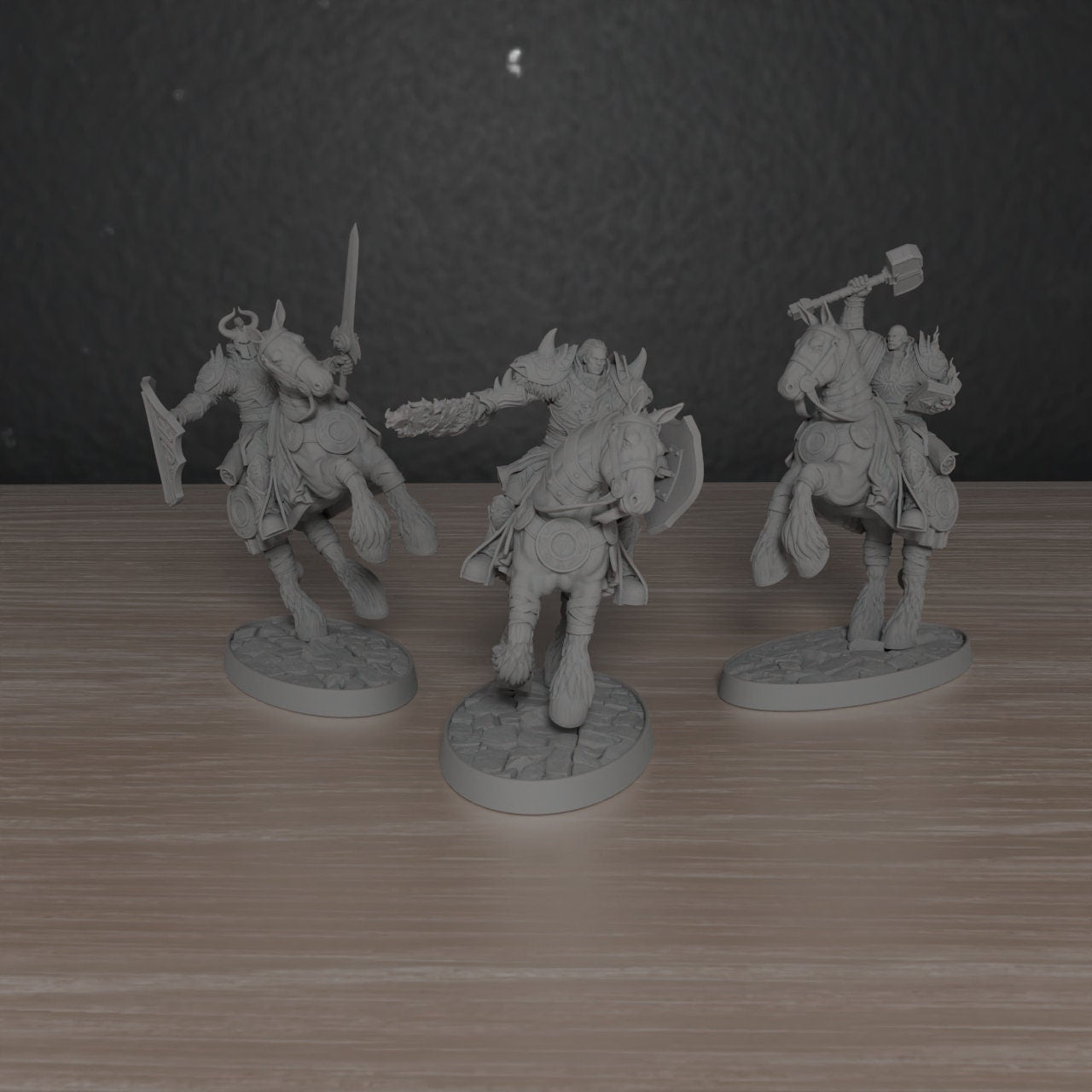 Cleansing Flame Knight | DayBreak Miniatures | Compatible with D&D/AOS | Fantasy | Tabletop
