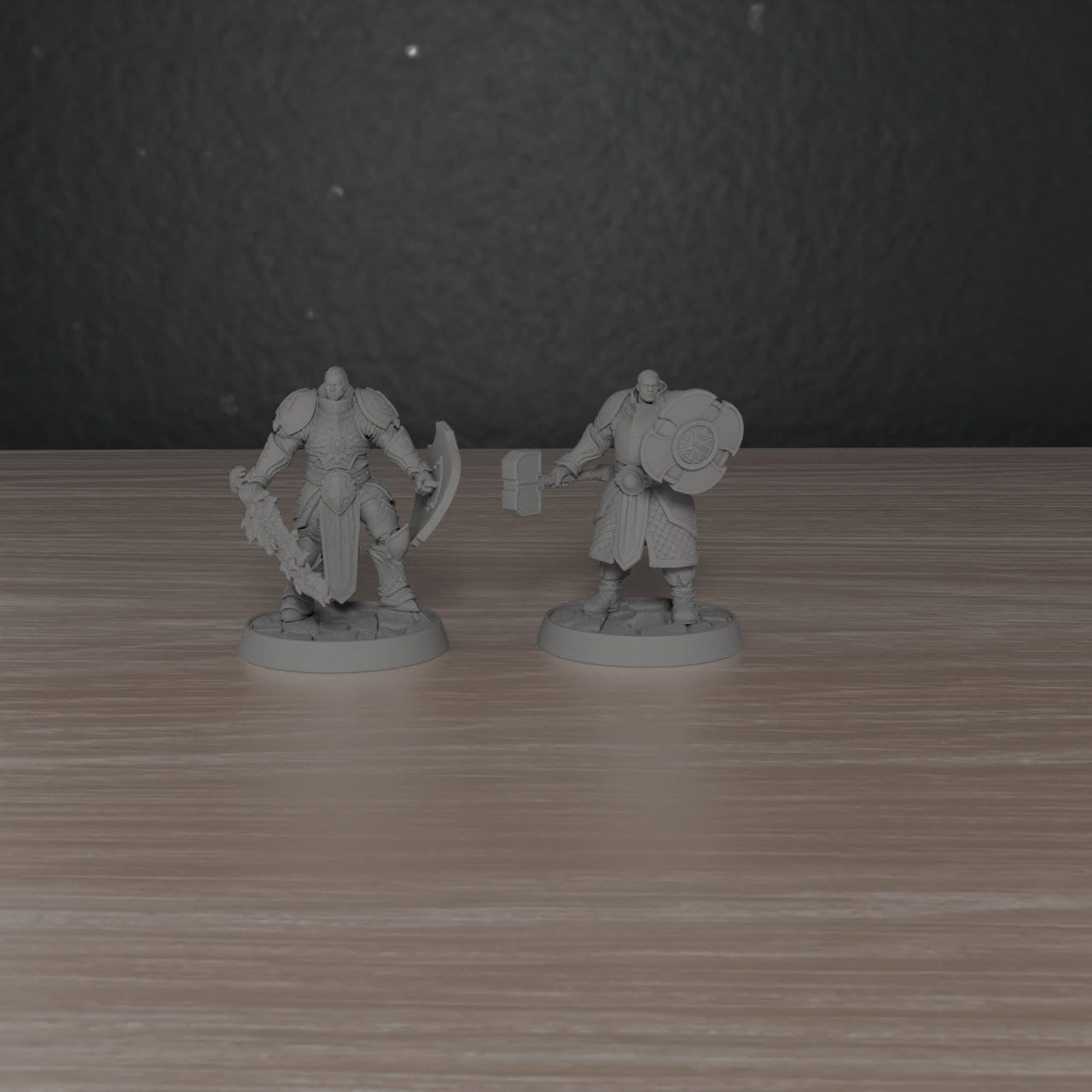 Defenders of the Cleansing Flame | DayBreak Miniatures | Compatible with D&D/AOS | Fantasy | Tabletop