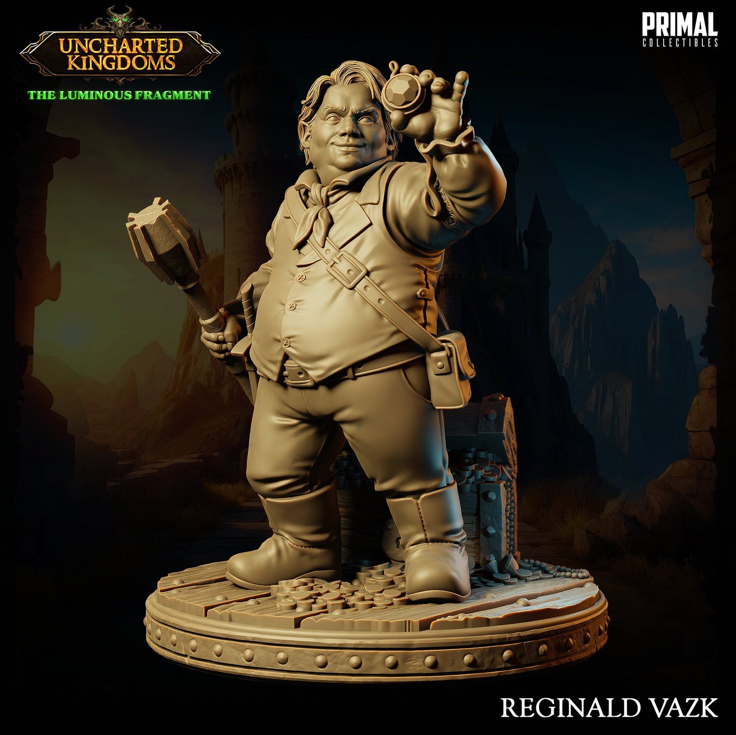 Halfling Rogue Reginald | Primal Collectibles | Compatible with D&D/AoS | Fantasy