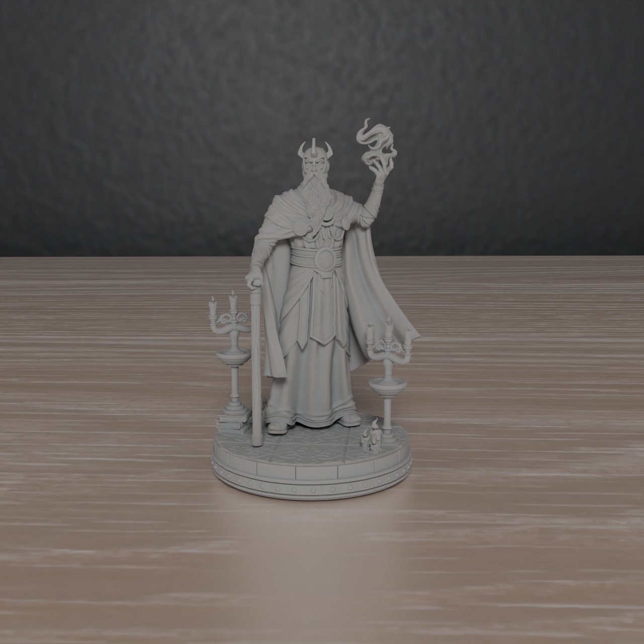 Human Mage Malachi | Primal Collectibles | Compatible with D&D/AoS | Fantasy
