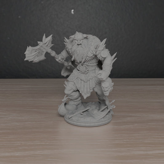 Frost Giant Gekdius | Primal Collectibles | Compatible with D&D/AoS | Fantasy