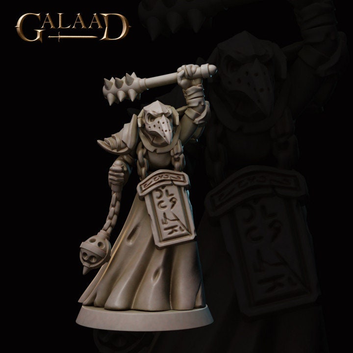 a statue of a knight holding a sword