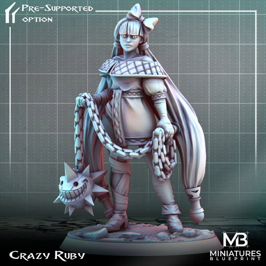 a statue of a woman with a chain around her neck