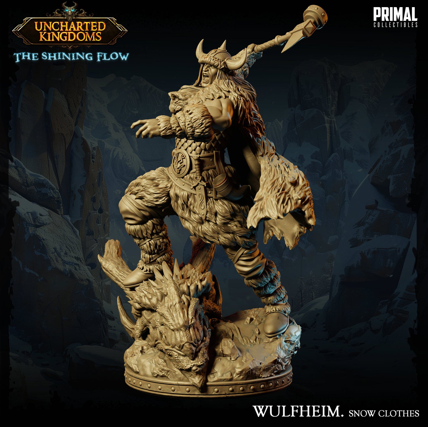 a statue of a demon holding a sword