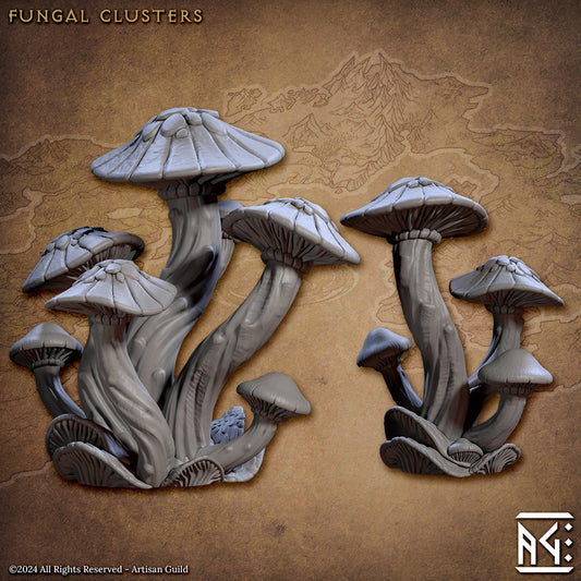 Fungal Clusters | Artisan Guild Miniatures | Compatible with D&D/AoS | Fantasy | Tabletop RPG