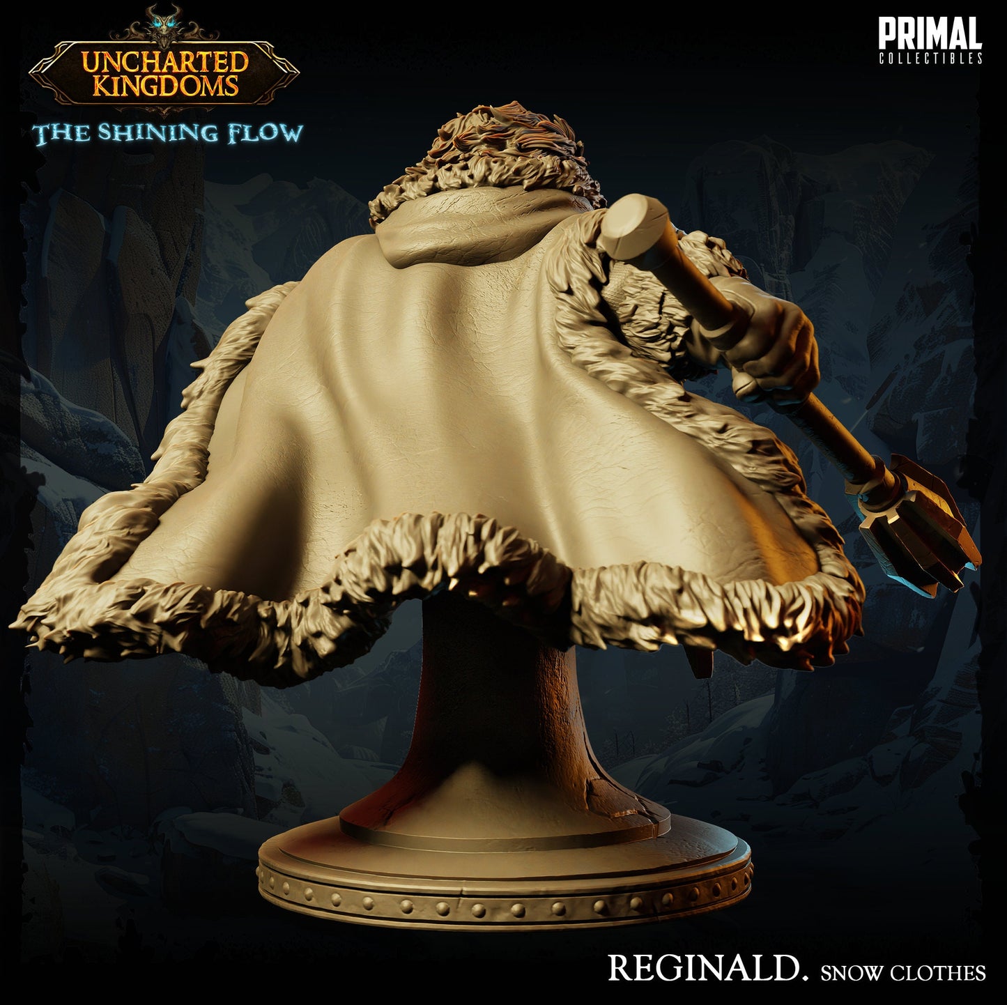 Halfling Thief Reginald Bust | Primal Collectibles | Compatible with D&D/AoS | Fantasy