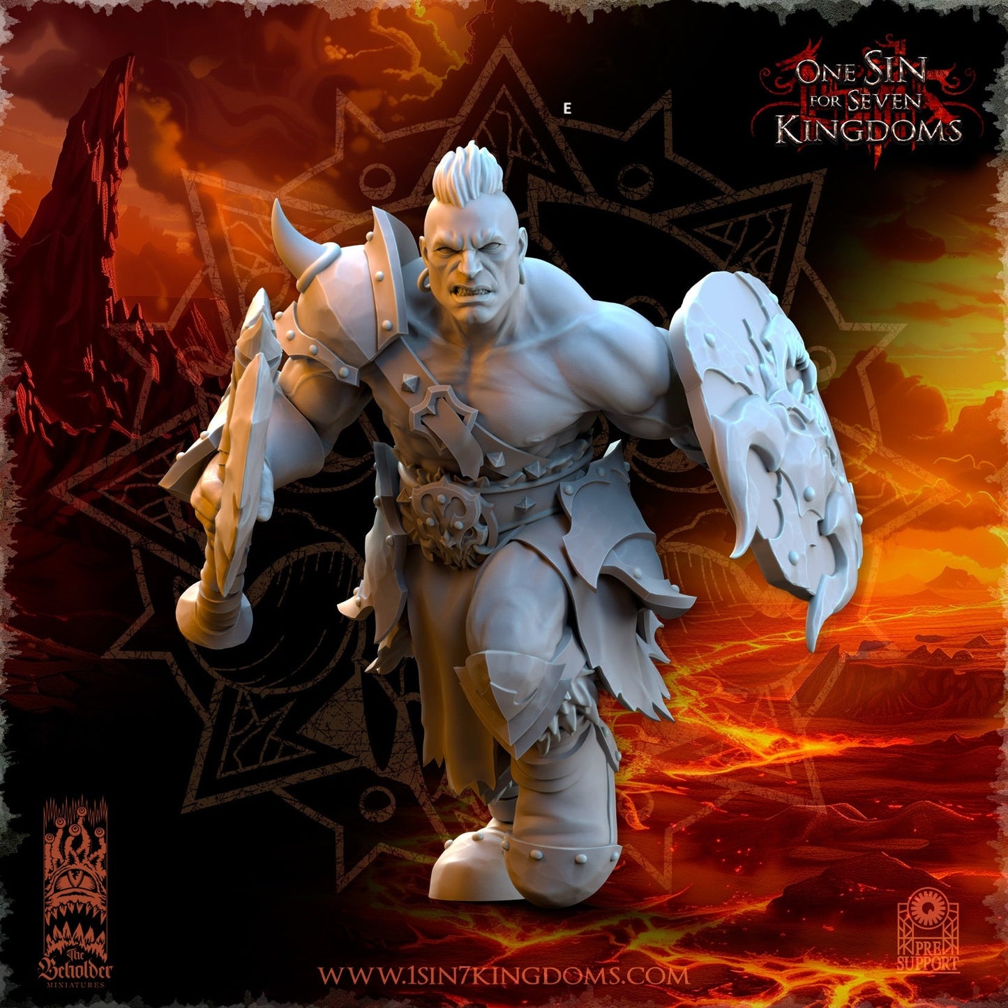 Realms of Mayhem Marauders Warband Set | The Beholder Miniatures | Compatible with D&D/AoS | Fantasy | Tabletop RPG