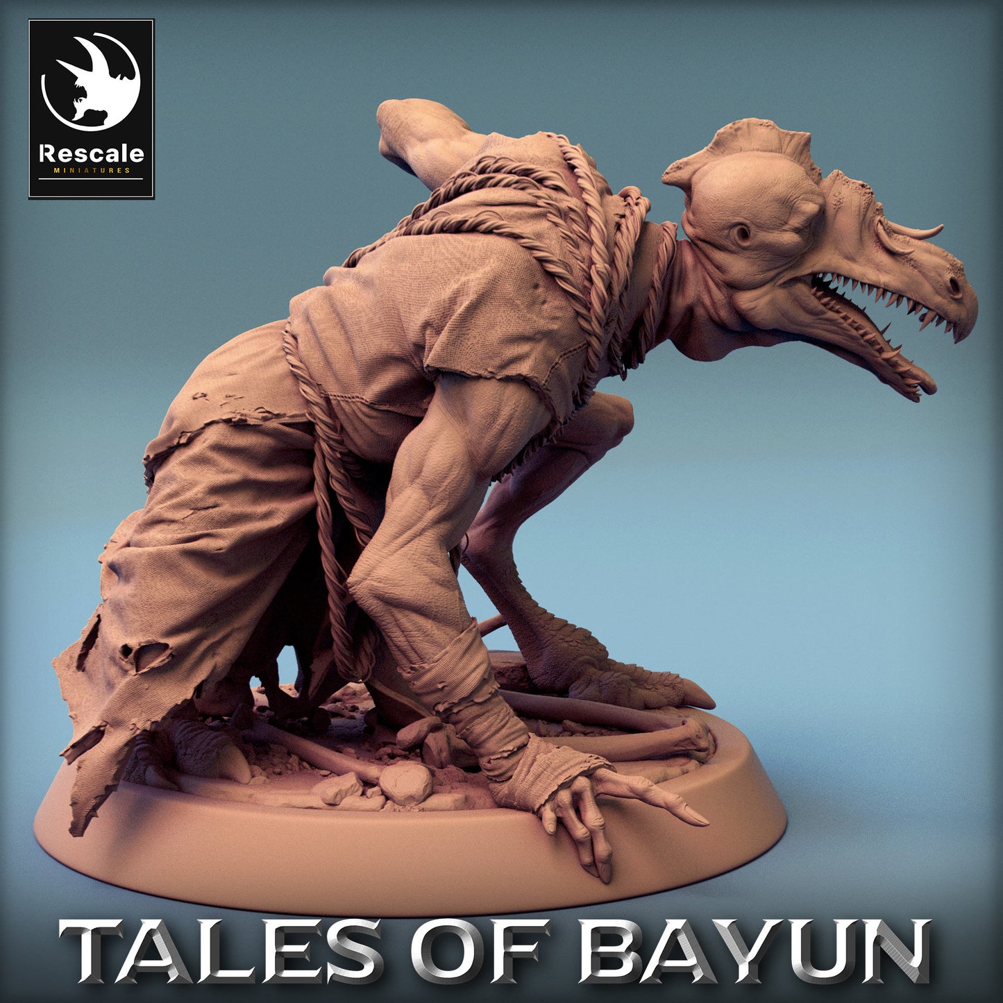 Bayun Kikimora Goule Discrete No Hood | Rescale Miniatures | Compatible with D&D/AoS | Fantasy | Tabletop RPG