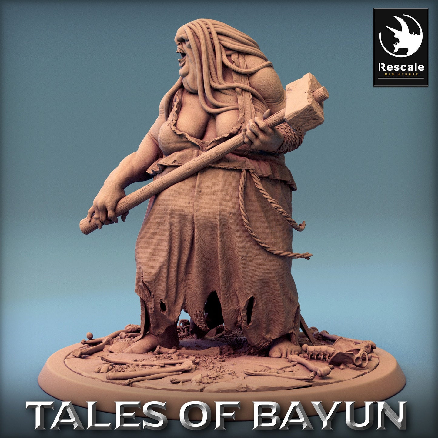 Bayun Kikimora Heavy Guard | Rescale Miniatures | Compatible with D&D/AoS | Fantasy | Tabletop RPG