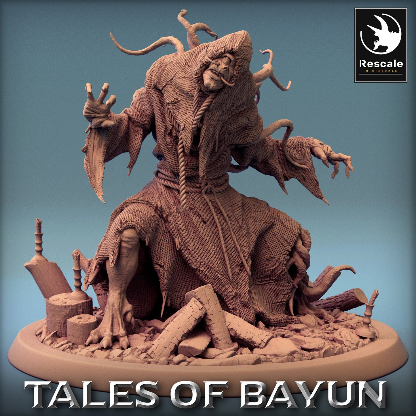 Bayun Liho Guard | Rescale Miniatures | Compatible with D&D/AoS | Fantasy | Tabletop RPG